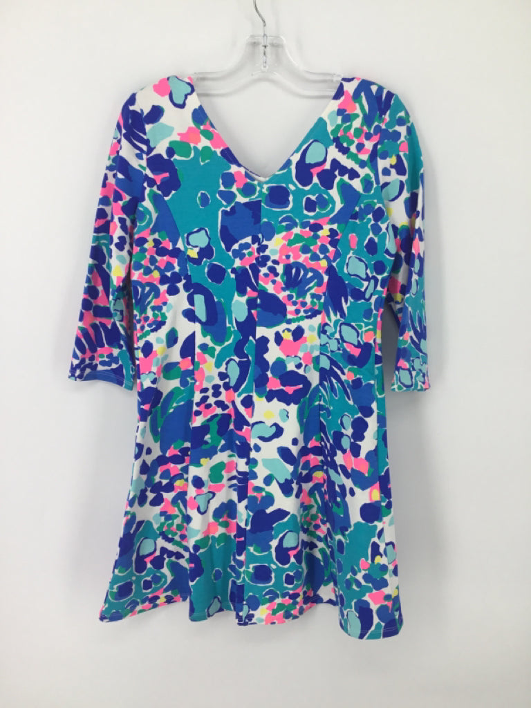 Lilly Pulitzer Child Size 12 Blue Dress - girls