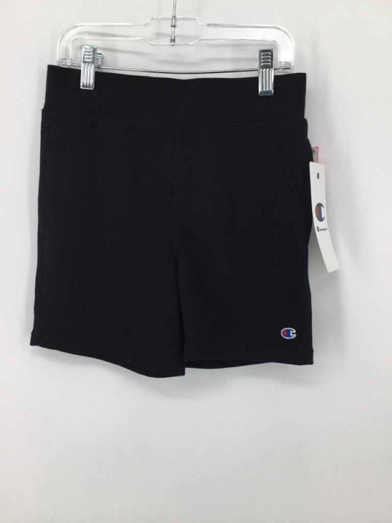 Champion Child Size 7 Black Solid Shorts - boys