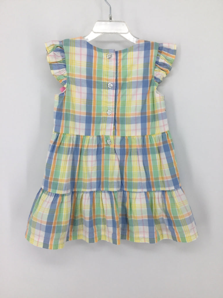 Ruffle Butts Child Size 2 Multi-Color Dress - girls