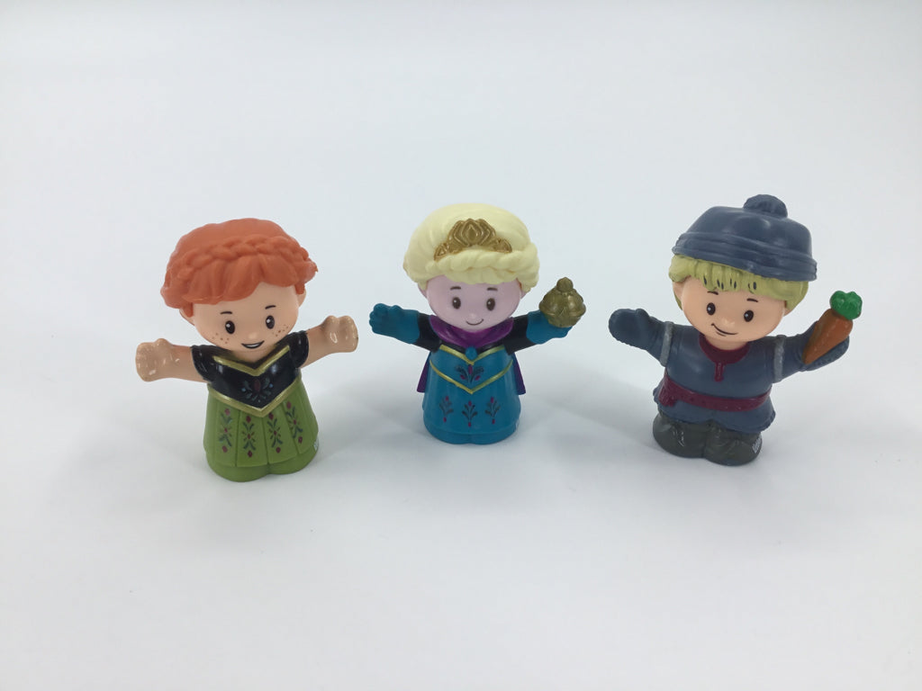 Fisher Price Little People Disney Frozen Figure Set of 3