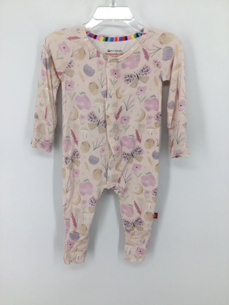 Magnetic Me Child Size 0-3 Months Pink Pajamas - girls