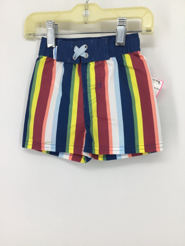Rugged Butts Child Size 3-6 Months Multi-Color Stripe Swimwear - boys