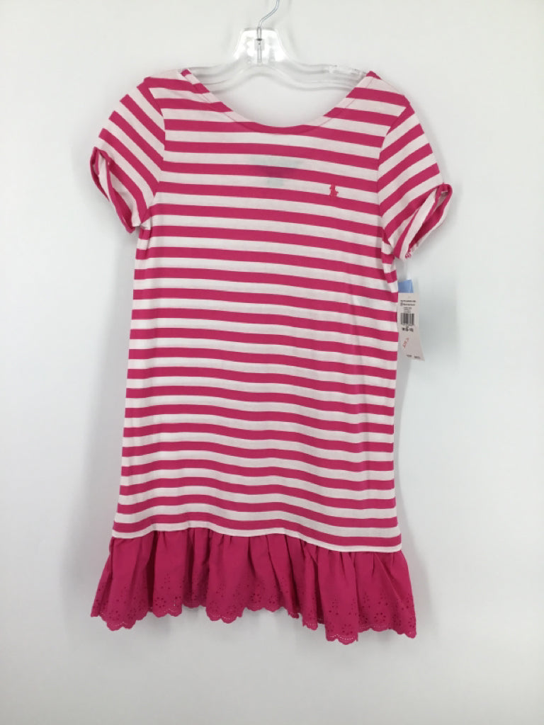 Ralph Lauren Child Size 8 Pink Dress - girls