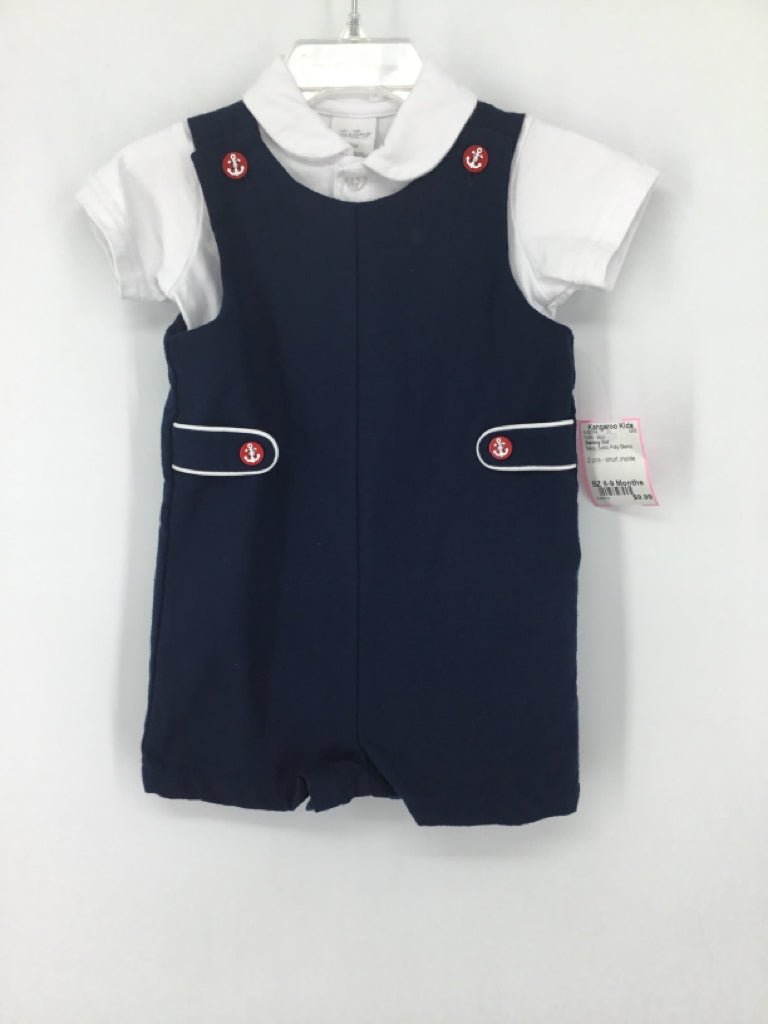 Starting Out Child Size 6-9 Months Navy Solid Outfit - boys