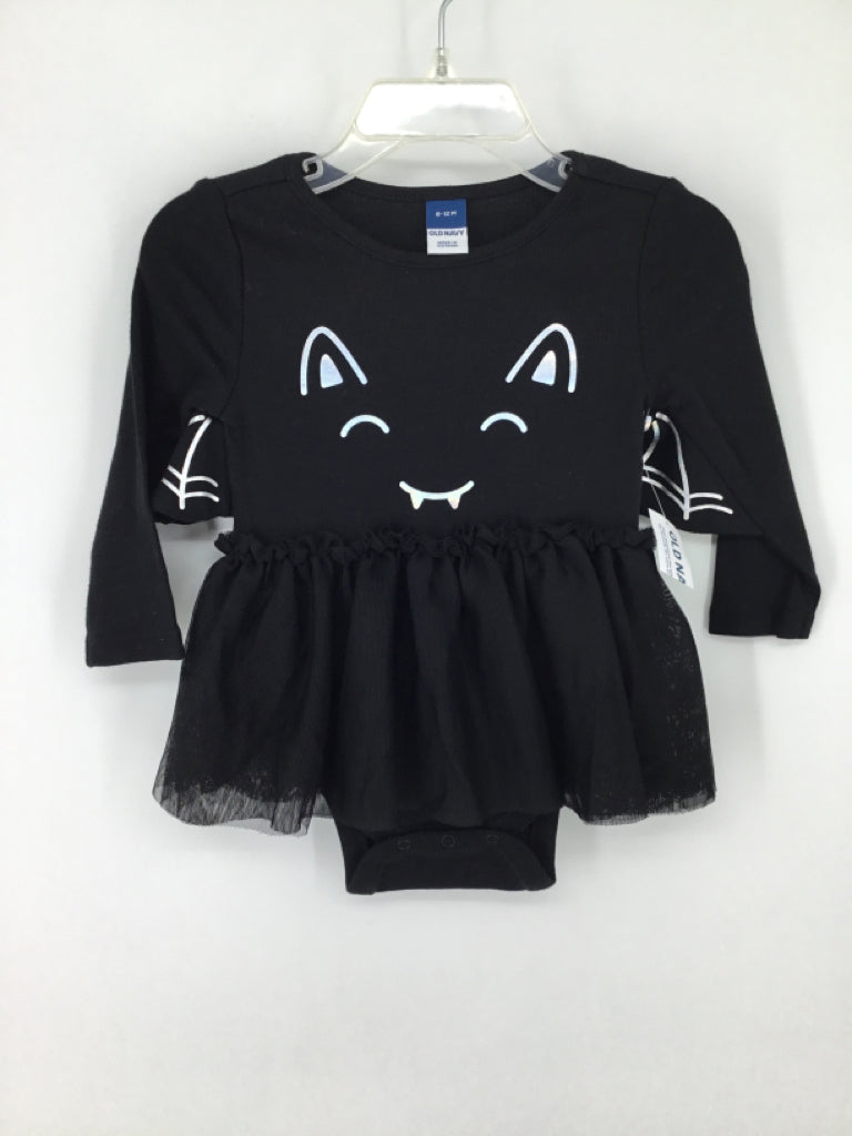Old Navy Child Size 6-12 Months Black Halloween Outfit
