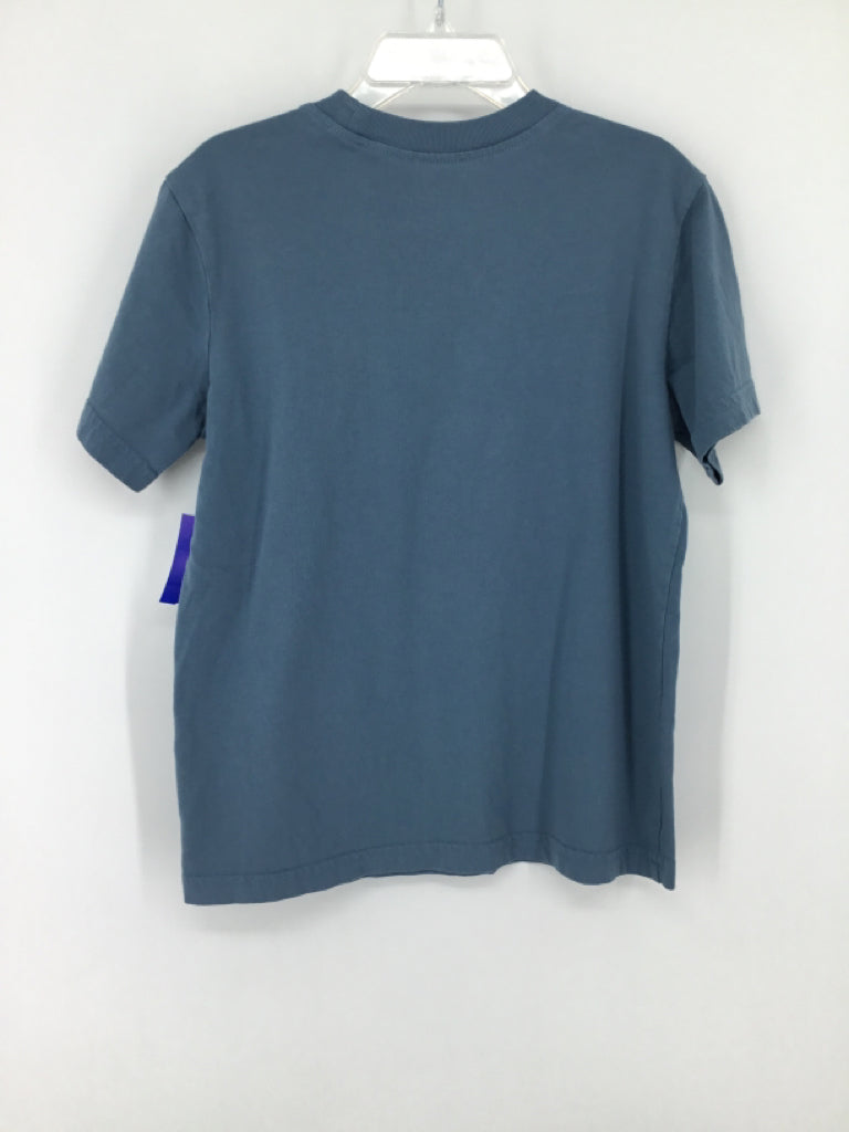 primary Child Size 6 Blue Solid Shirt - boys