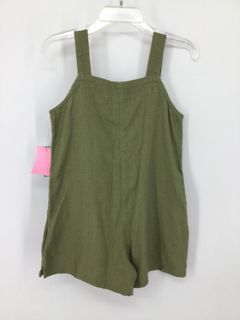 Old Navy Child Size 3 Green Overalls - girls