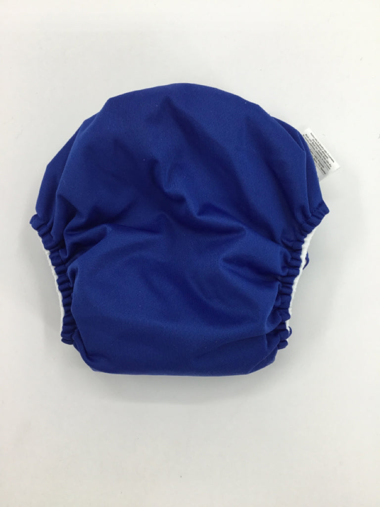 Bum Genius Child Size One Size Blue Solid Pocket Cloth Diaper