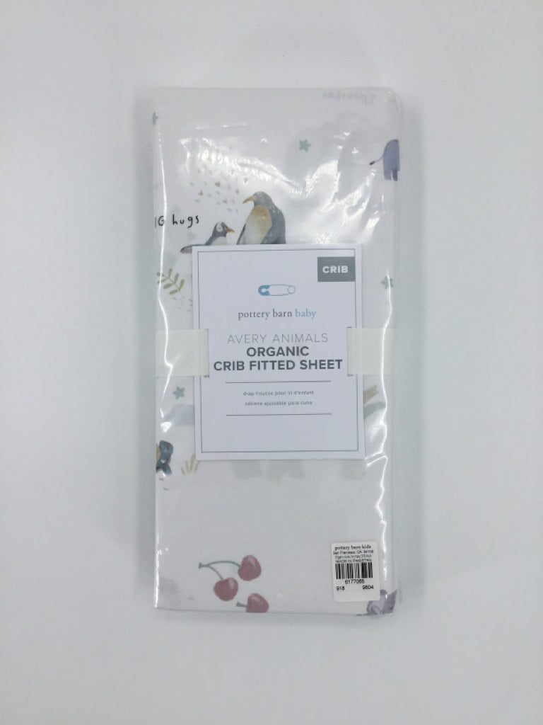 Pottery Barn Kids Organic Cotton Fitted Crib Sheet