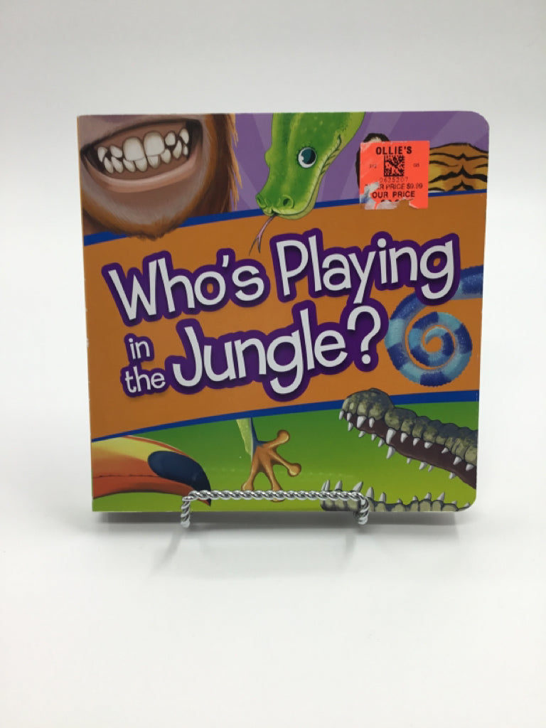 Who's Playing in the Jungle? Board Book