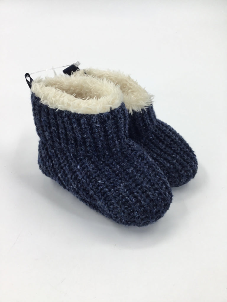 Baby Gap Child Size 2 Navy Slippers