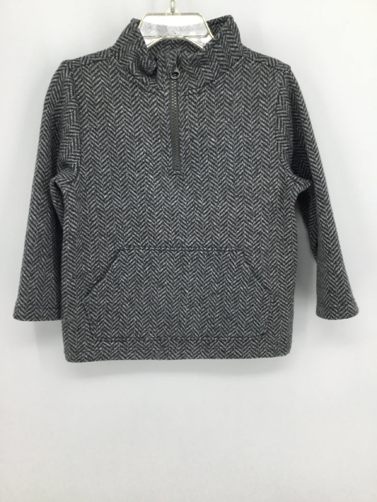 Old Navy Child Size 2 Gray Herringbone Shirt - boys