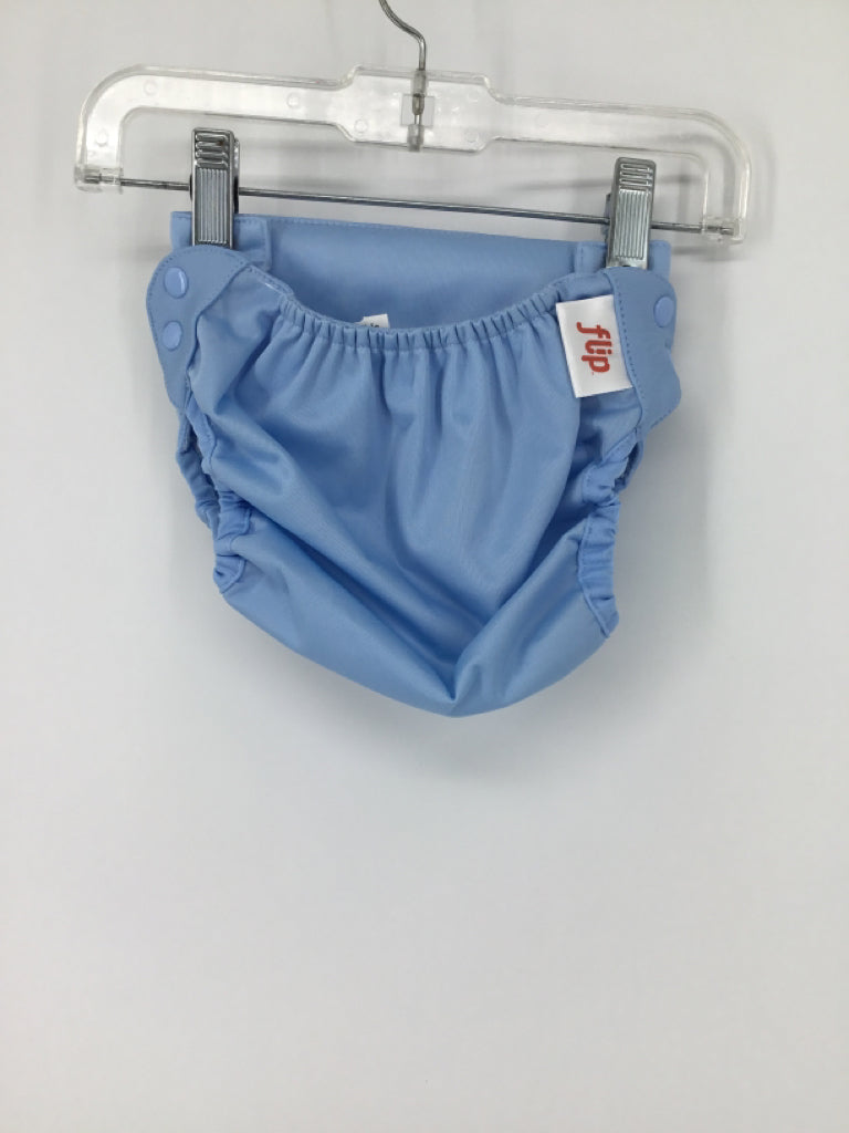 Flip Child Size One Size Blue Solid Cover Cloth Diaper