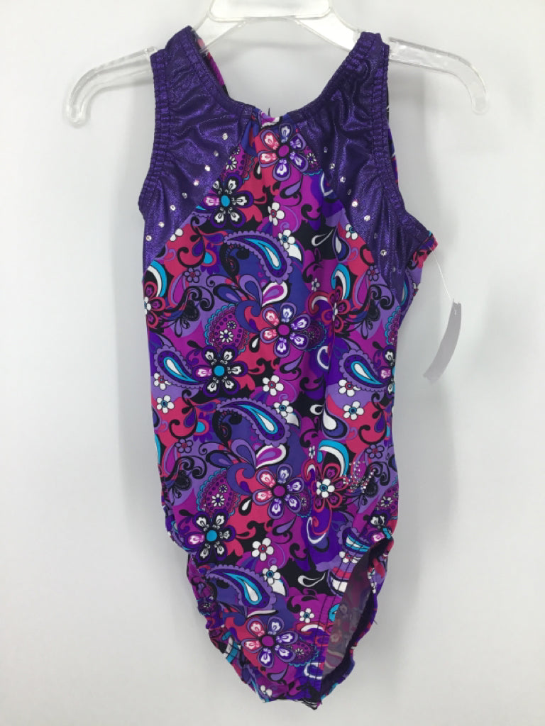 Jam Wear Leos Child Size 8 Purple Dance - girls