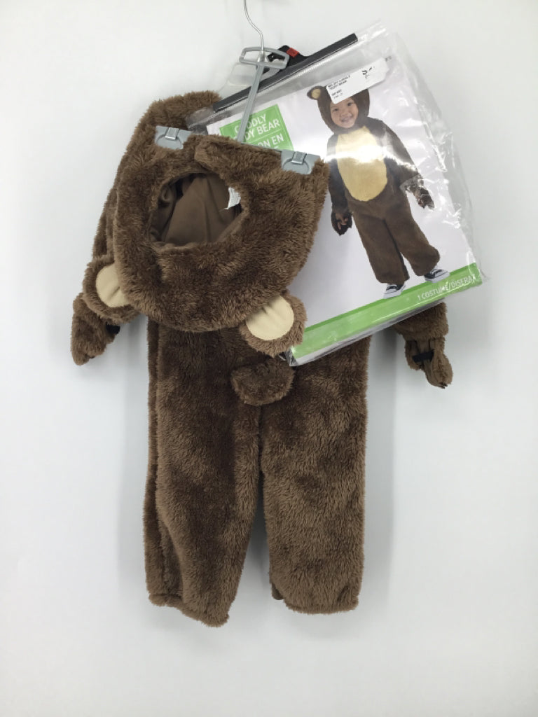 Amscan Child Size 18-24 Months Brown Cuddly Teddy Bear Halloween Costume