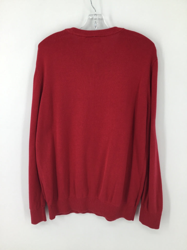 Childrens Place Child Size 10 Red Solid Sweater - boys