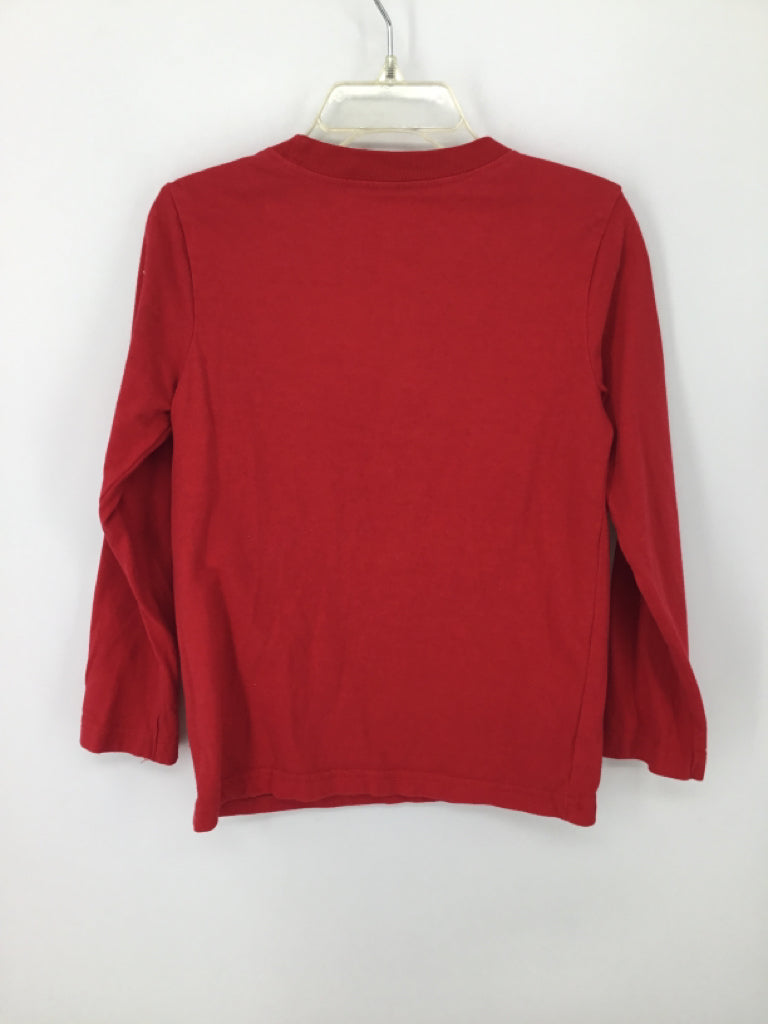 Just One You Made by Carters Child Size 4 Red Christmas T-Shirt