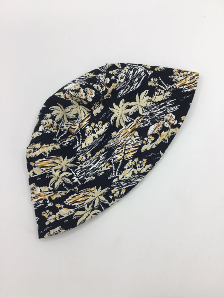 Janie and Jack Child Size 2 Black Tropical Hats - boys