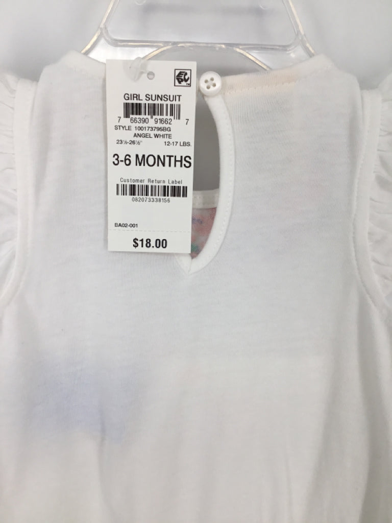 First Impressions Child Size 3-6 Months White Outfit - girls