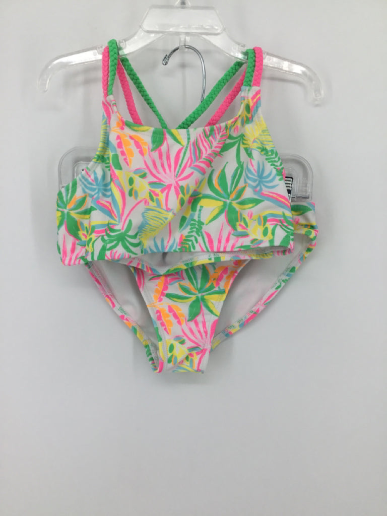 Wonder Nation Child Size 7 Multi-Color Swimwear - girls