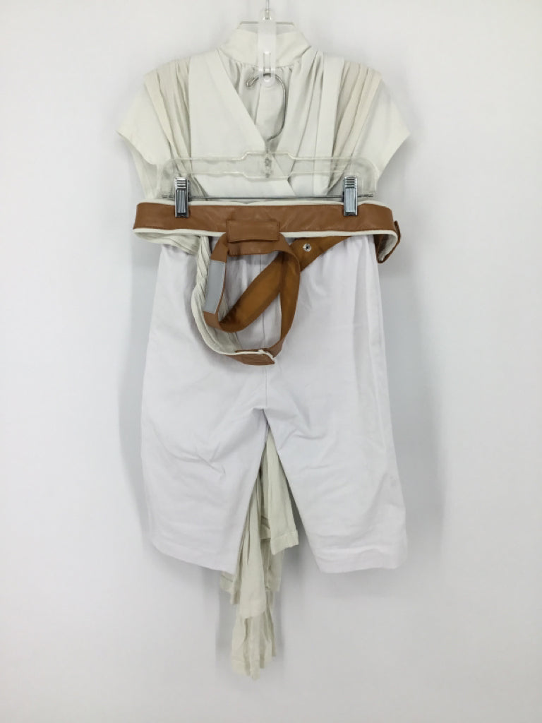 Disney Child Size 7 White Rey Skywalker Halloween Costume