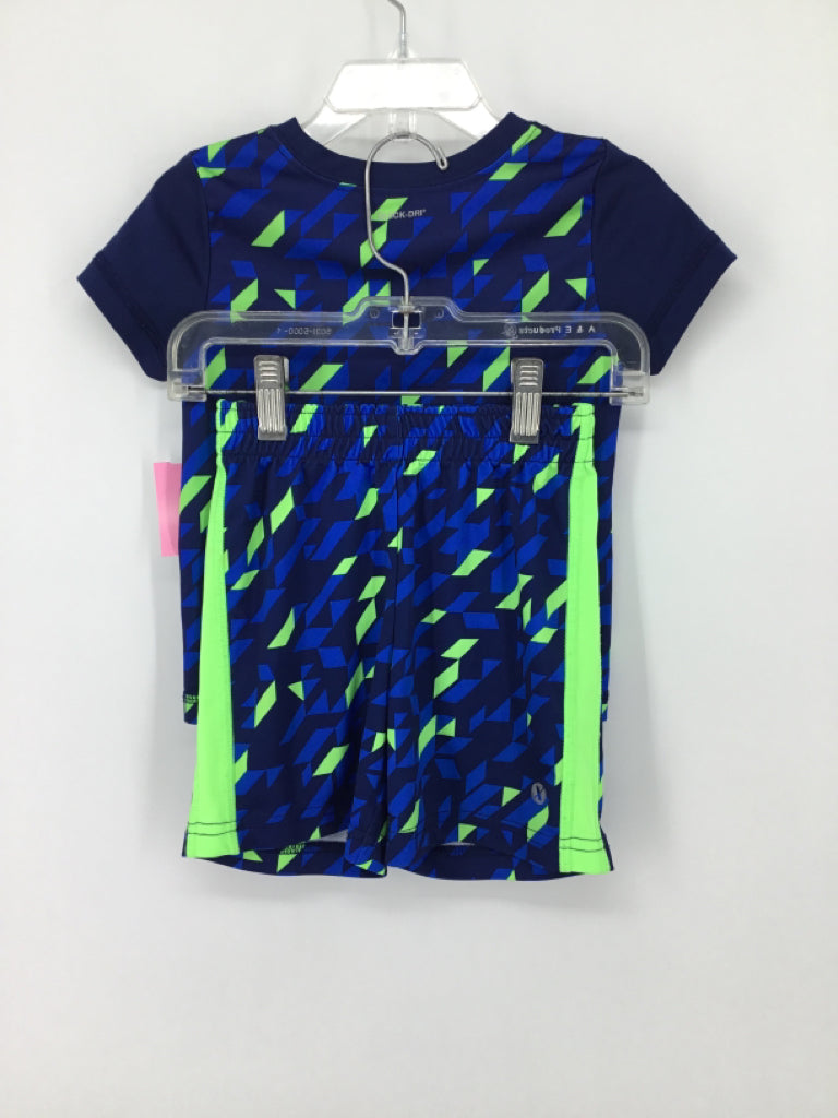 Xersion Child Size 18 Months Navy screen printed Outfit - boys