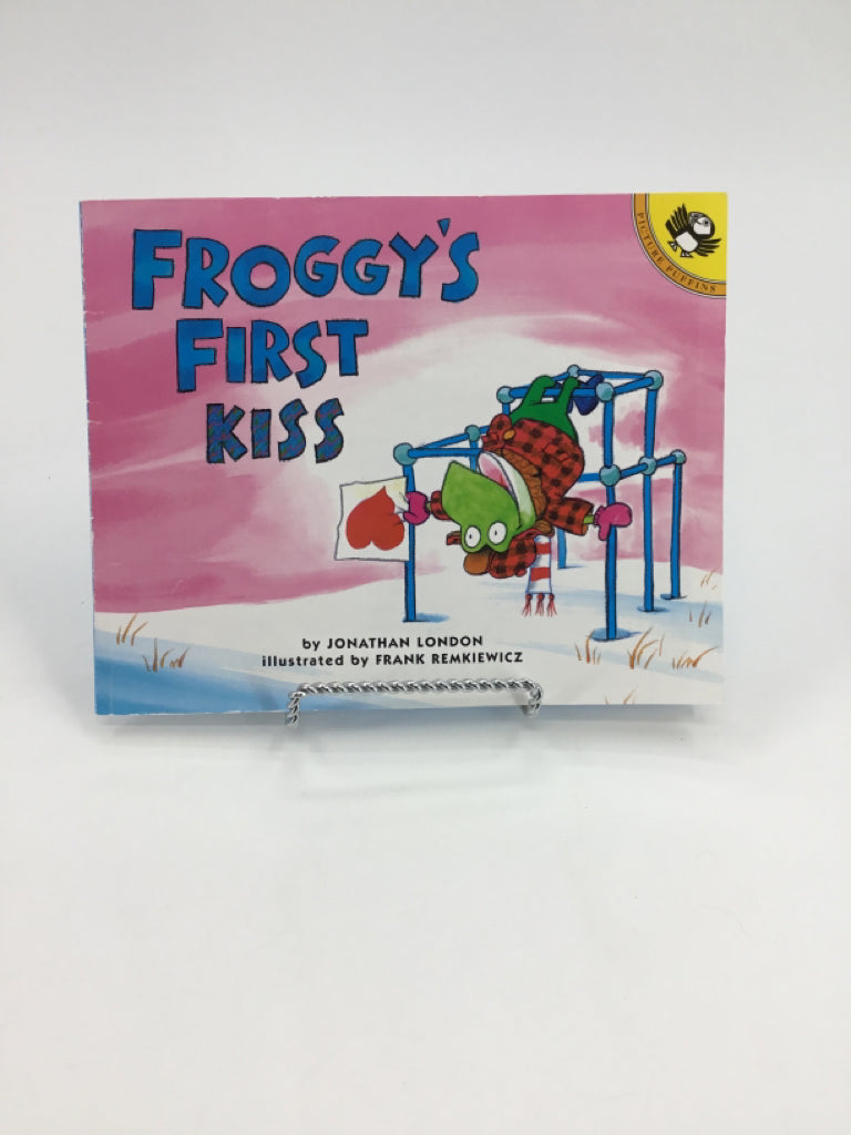 Froggy's First Kiss Paperback Book