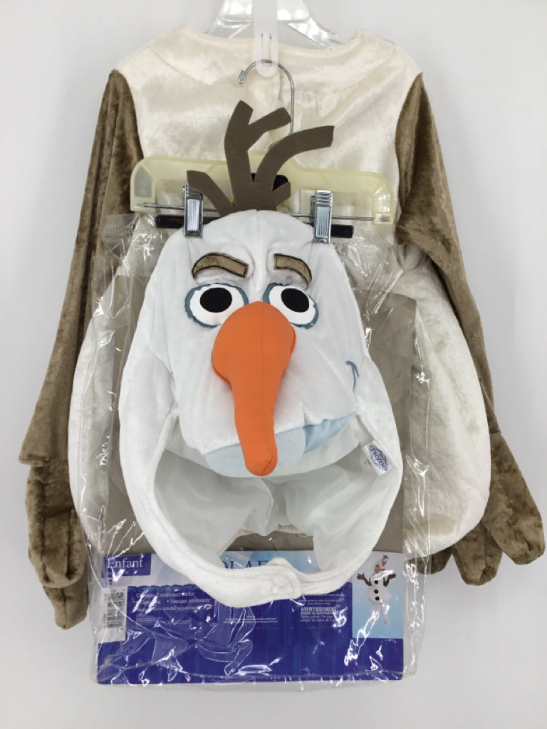 Disney Child Size 4 White Frozen Olaf Halloween Costume