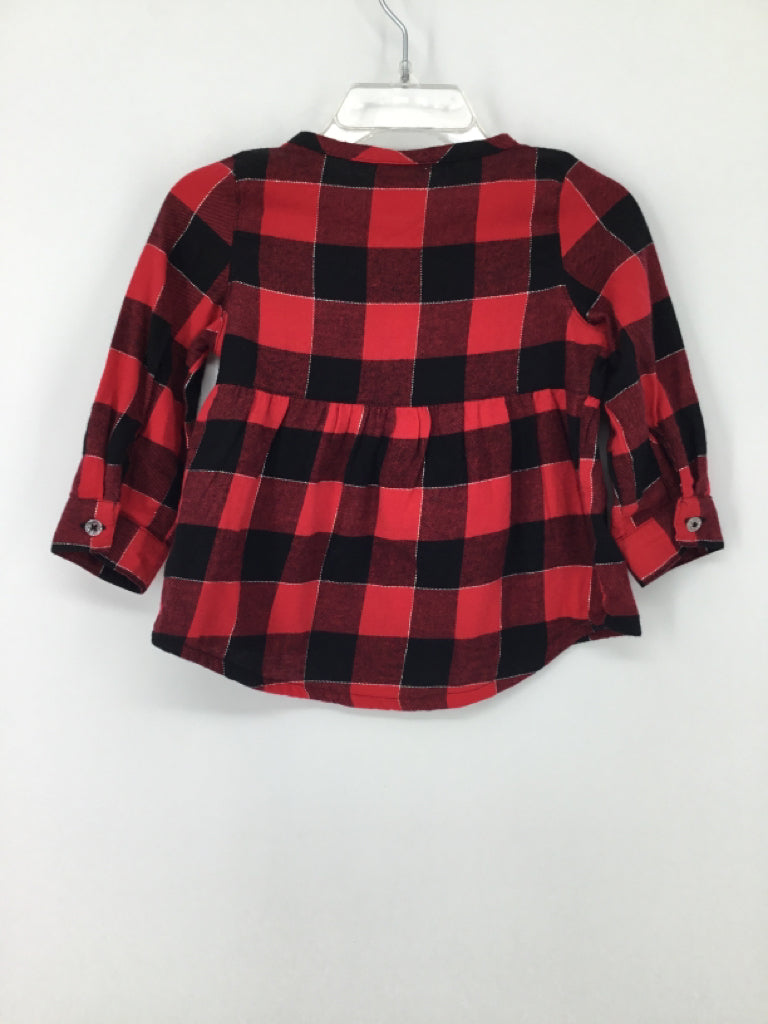 jumping beans Child Size 12 Months Red Shirt - girls