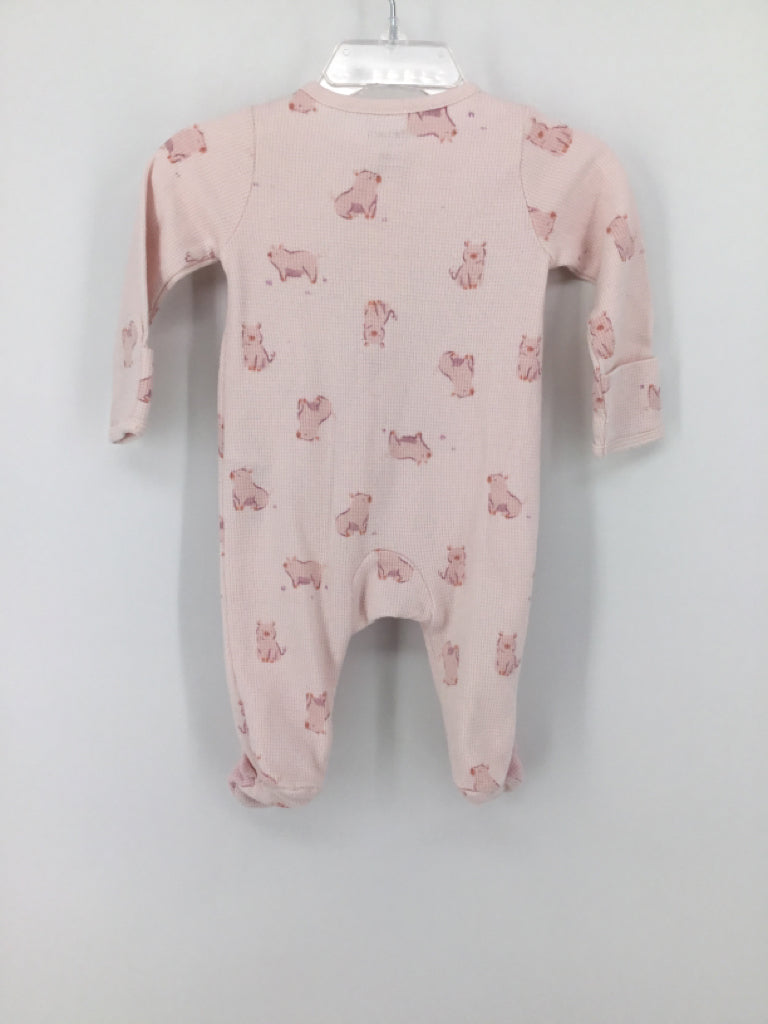 Just One You Made by Carters Child Size 3 Months Pink Sleepers