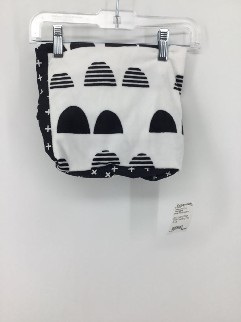 cloud island Black Print Changing Pad Cover