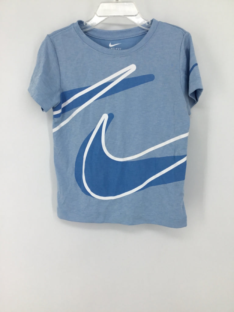 Nike Child Size 4 Blue T-shirt - girls