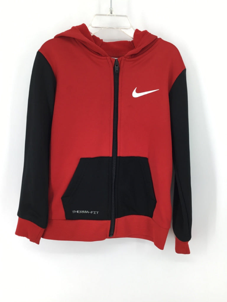 Nike Child Size 4 Red Solid Hoodie - boys
