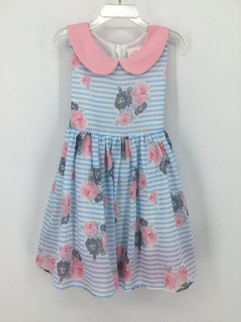 Bonny Billy Child Size 7 Blue Dress - girls