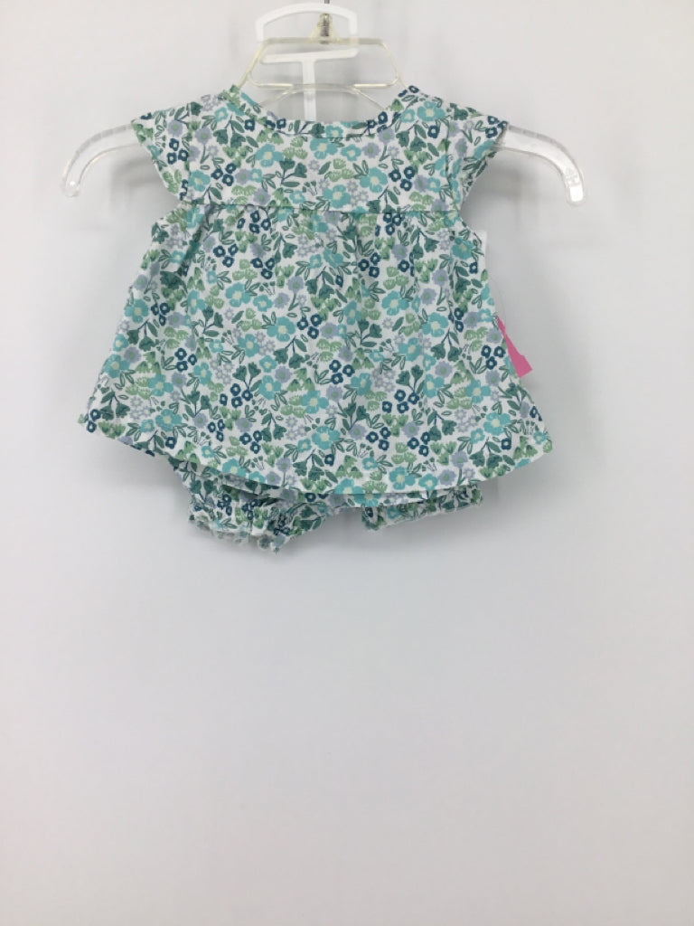 Just One You Made by Carters Child Size Newborn Blue Outfit - girls