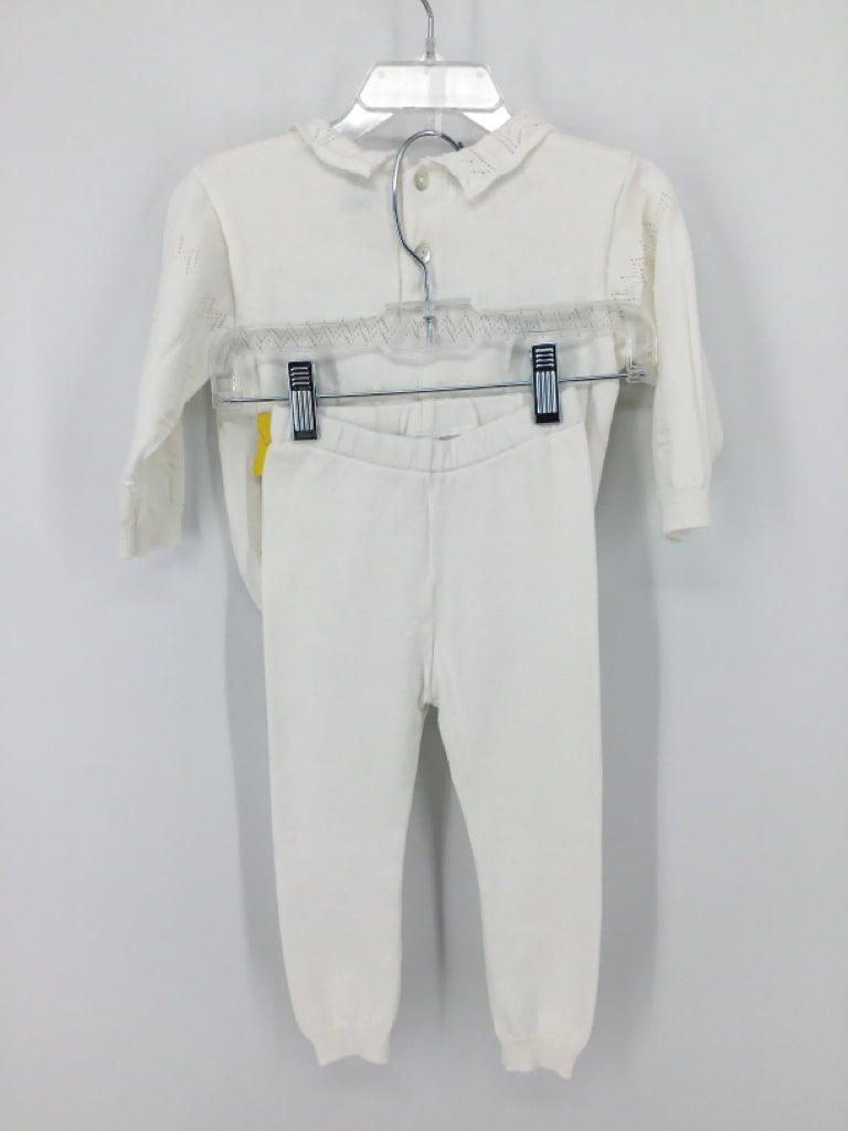 Feltman Bros Child Size 12 Months White Outfit - girls