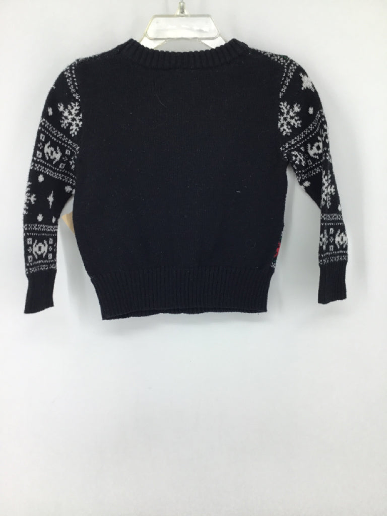 Star Wars Child Size 12 Months Black Character Sweater - boys