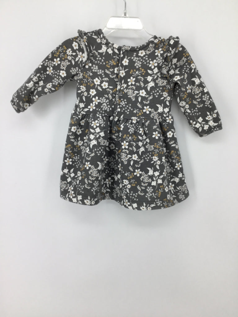 Carter's Child Size 9 Months Gray Dress - girls