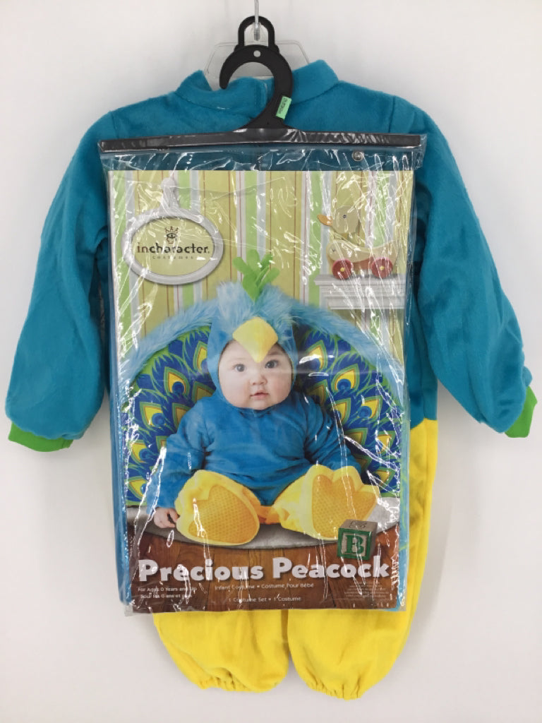 In Character Child Size 0-6 Months Blue Precious Peacock Halloween