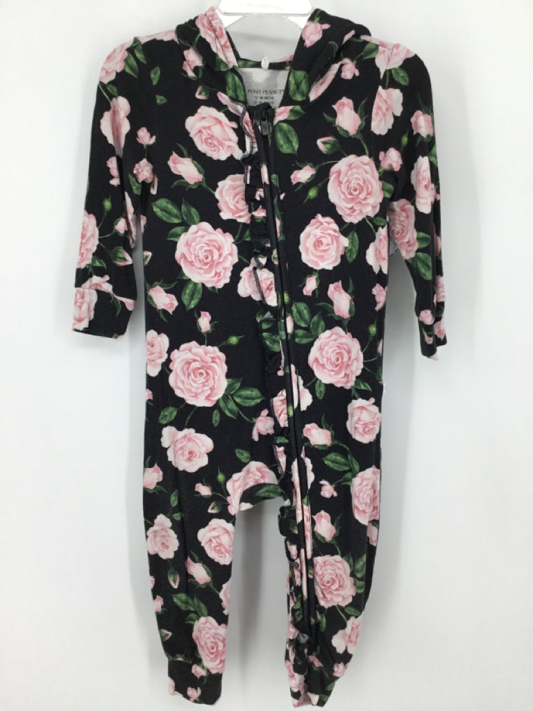 Posh Peanut Child Size 12-18 Months Black Outfit - girls
