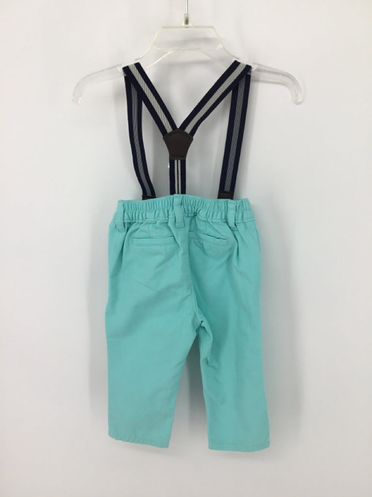 Childrens Place Child Size 6-9 Months Blue Solid Pants - boys