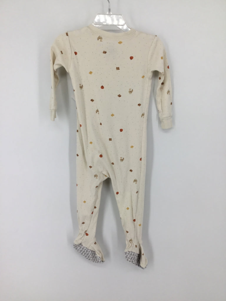 Carter's Child Size 18 Months Tan Thanksgiving Sleeper