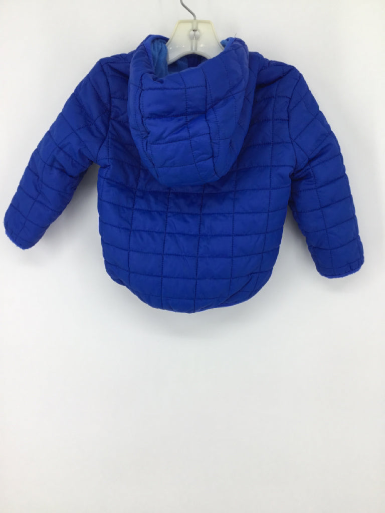 Cat & Jack Child Size 18 Months Blue Solid Outerwear - boys