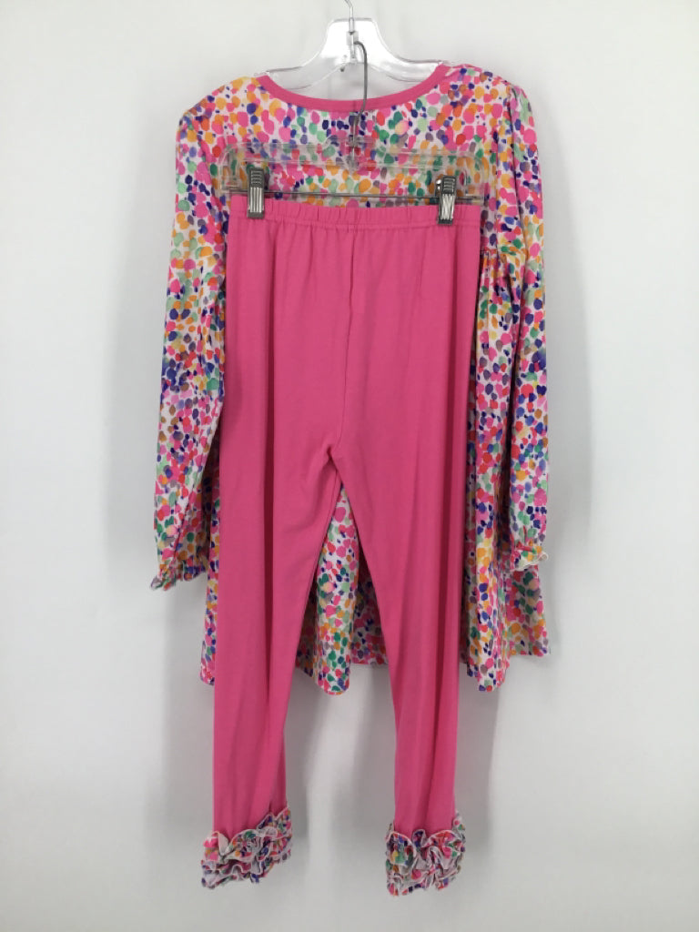 Down By the Bay Child Size 10 Pink Outfit - girls