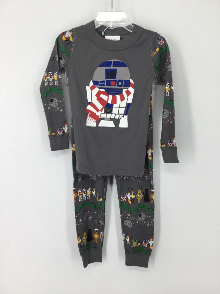Hanna Andersson + Star Wars Child Size 3 Gray Christmas