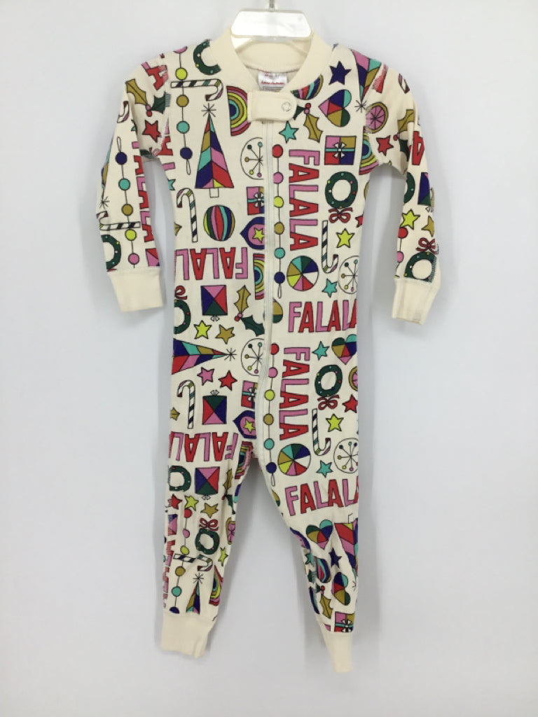 Hanna Andersson Child Size 2 Multi-Color Christmas Pajamas