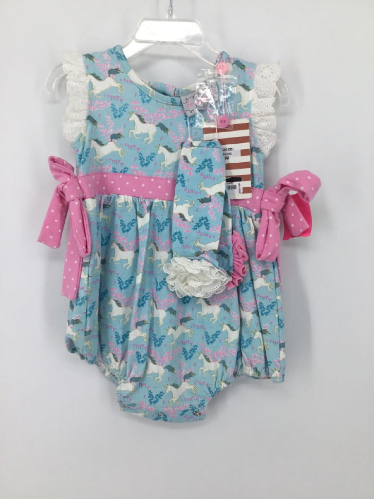 Serendipity Clothing Co. Child Size 9 Months Blue Outfit - girls