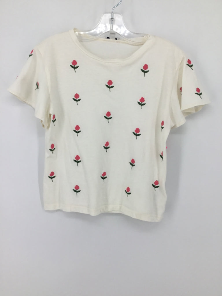 Crewcuts Child Size 8 White T-shirt - girls