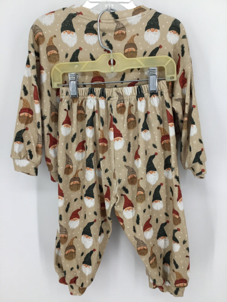 Little One Shop Child Size 18-24 Months Tan Christmas Outfit