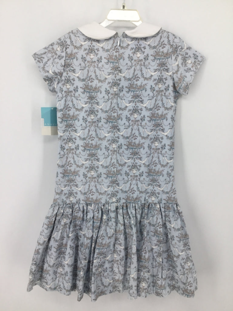 Anavini Child Size 6 Blue Dress - girls